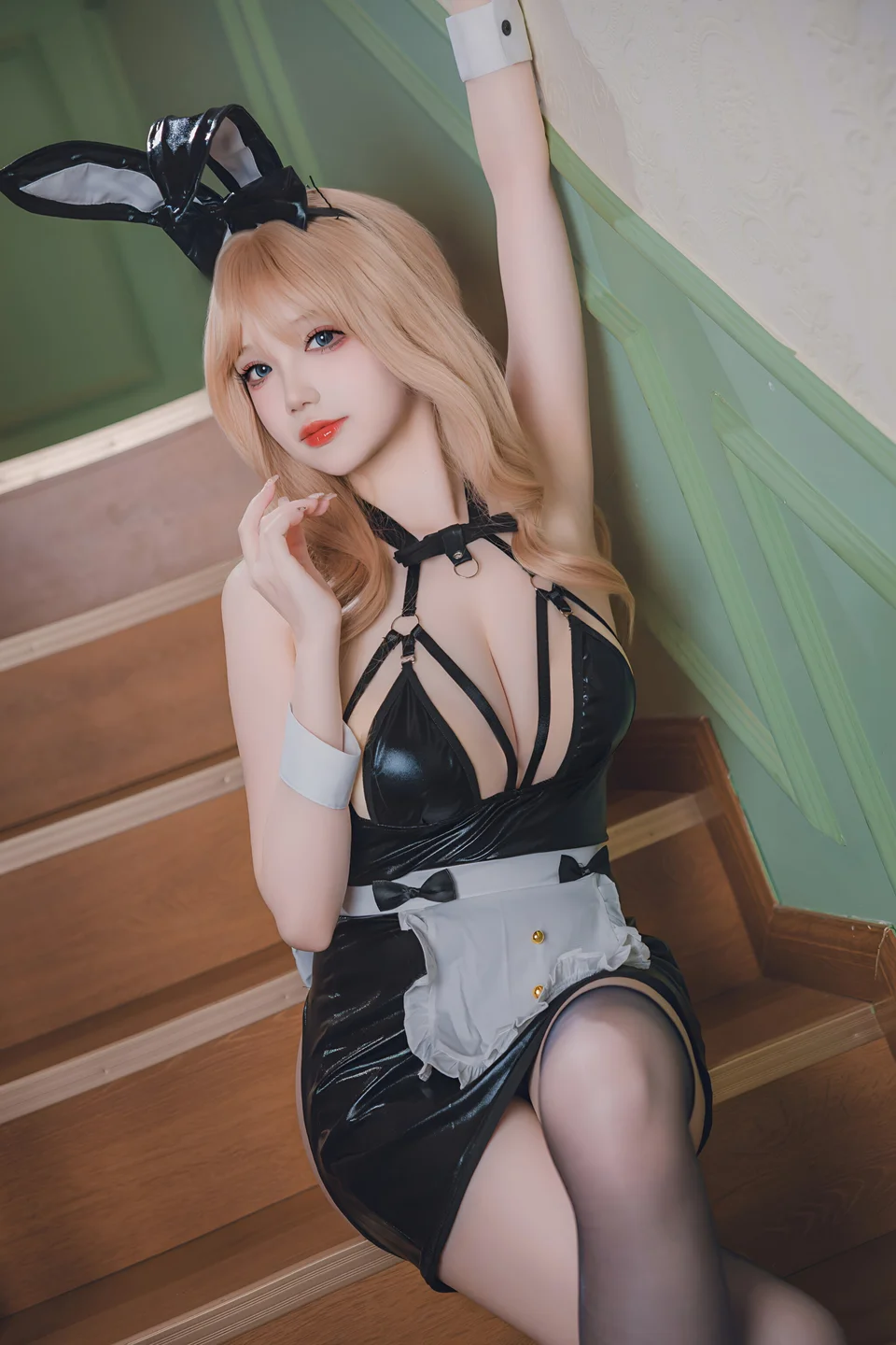 雪晴Astra - No.095金发兔女郎 [73P,1V-1.47GB] tg@simisebaisi 【丝足阁】063.webp